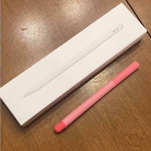 NEW Apple Pencil 2nd Generation with Cover - Picture 1 of 2